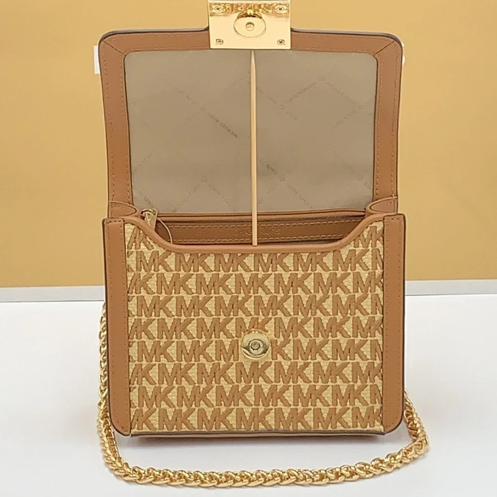 MICHAEL KORS SONIA SMALL SQUARE SHOULDER XBODY - Picture 4 of 15